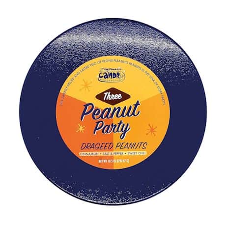 Three-Peanut Party Tin