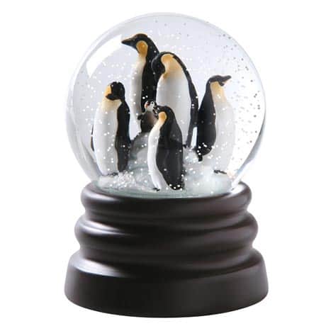 Penguin Musical Snow Globe