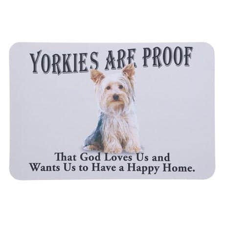 Dog Breed Doormat - Yorkie