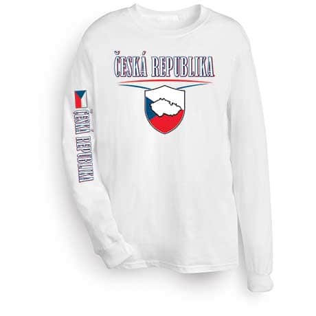 International T-Shirt or Sweatshirt- Ceska Republika