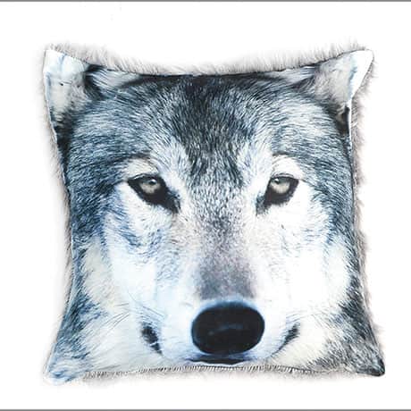 Call Of The Wild Wolf Pillow Cover Only
