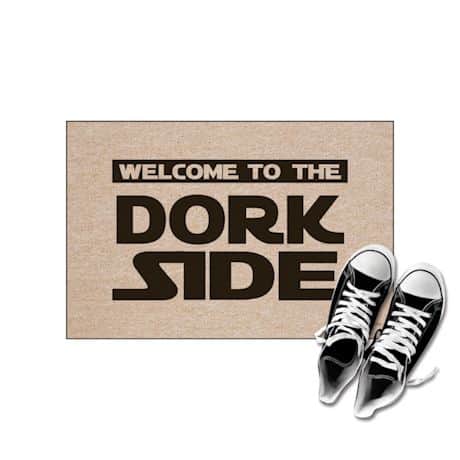 High Cotton Front Door Welcome Mats - Welcome to the Dork Side