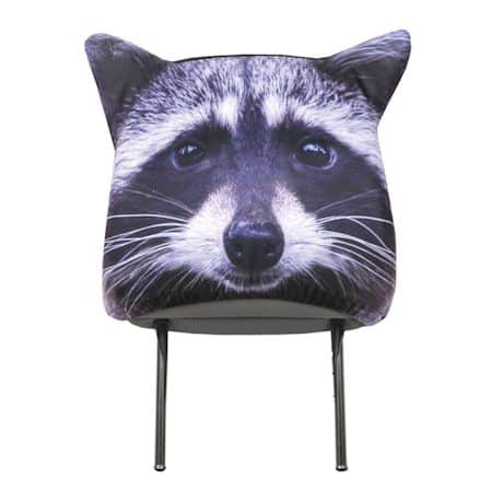 Raccoon Headrest Covers - Set of 2
