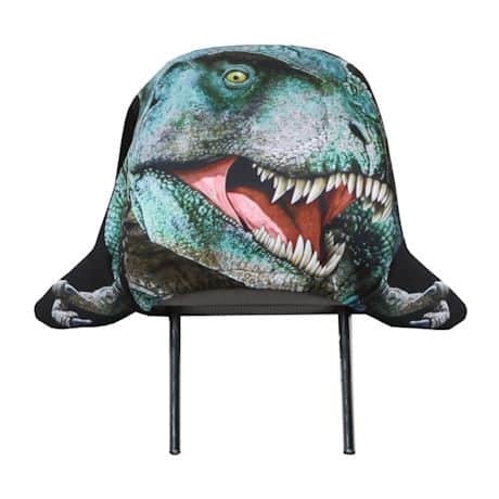 T-Rex Dinosaur Headrest Covers - Set of 2