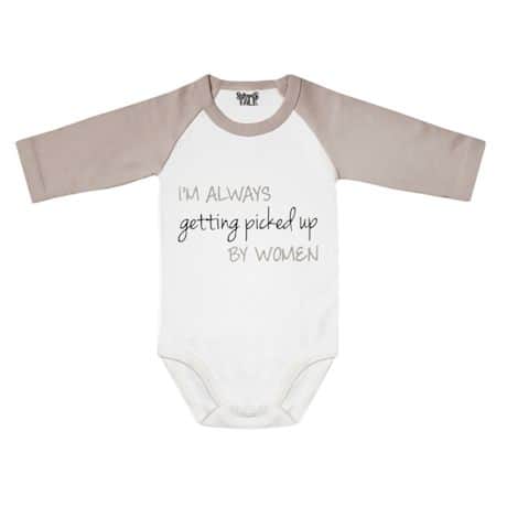 Babies With Attitude - Always Getting Picked Up Romper