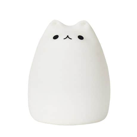 Color Changing LED Tap Cat Night Light - Tap On/Off
