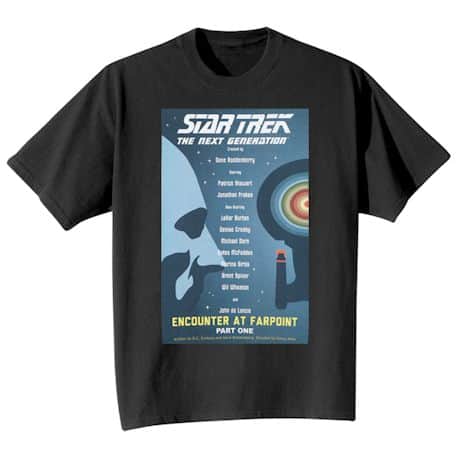 Star Trek Movie Poster T-shirts - Farpoint