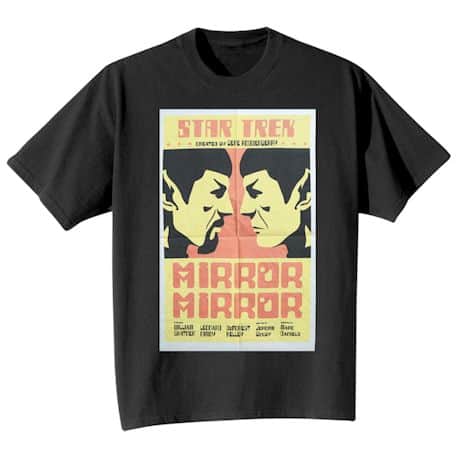 Star Trek Movie Poster T-shirts - Mirror, Mirror