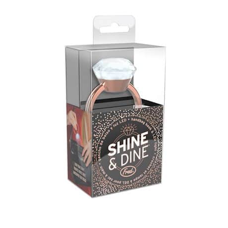 Shine & Dine Handbag Hook & Light