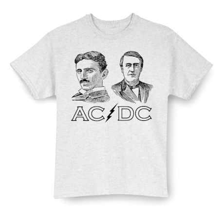 Tesla/Edison AC/DC T-shirt
