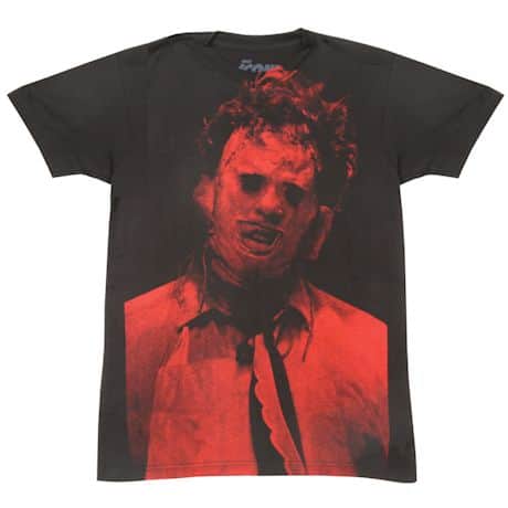 Texas Chainsaw/Leather face Big Face Shirt