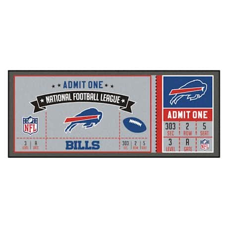 NFL Ticket Runner Rug-Buffalo Bills