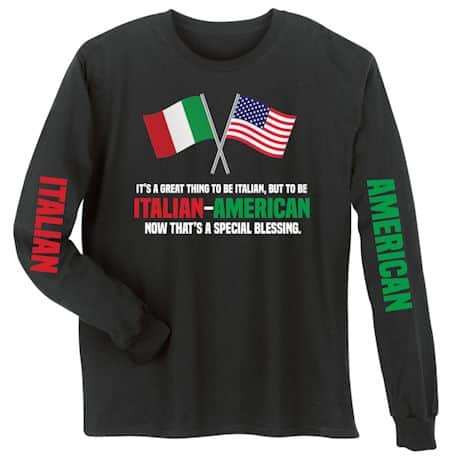 Italian - American Special Blessings Shirts