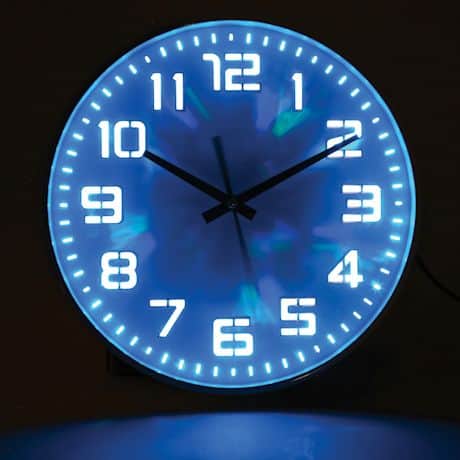 Led Color Changing Clock