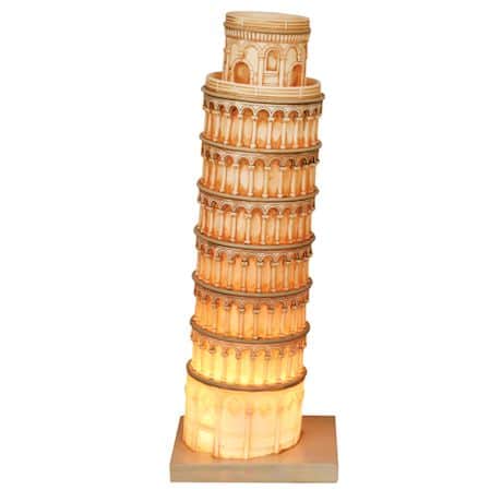 Great Places Table Lamps - Tower Of Pisa