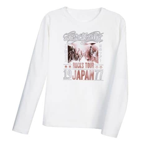 Aerosmith 1977 Japan Tour Shirt