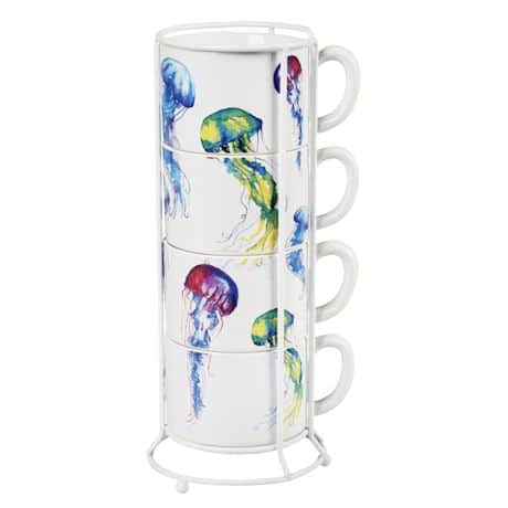 Jellyfish Stackable Mug Set
