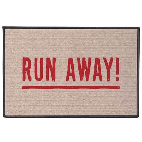 Run Away! Doormat