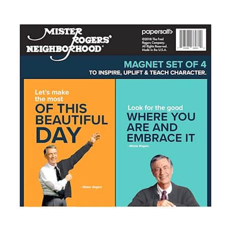 Mister Rogers Inspirational Book And Magnets