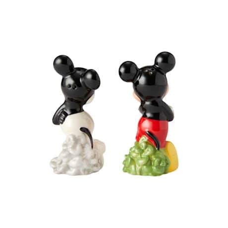 Classic Vs. Modern Mickey Mouse Salt-and-Pepper Shakers