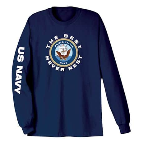 The Best Never Rest Military T-Shirt or Sweatshirt
