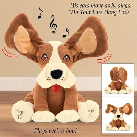 Interactive Musical Floppy-Eared Dog