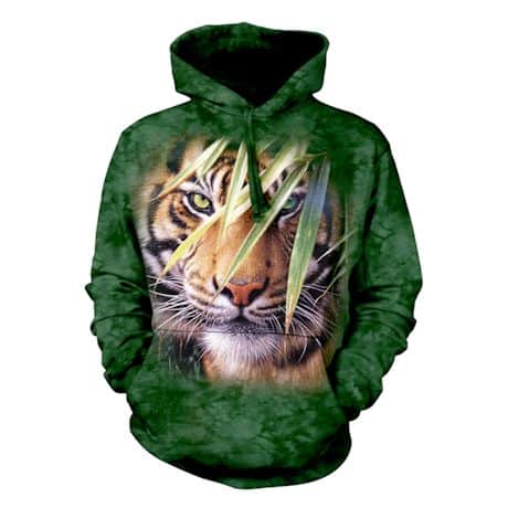 Emerald Tiger Hoodie
