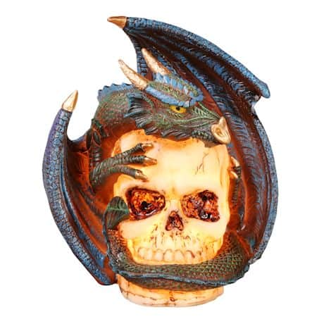 Dragon Skull Accent Lamp