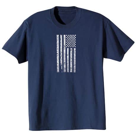 American Hero Flag Anthem Shirts