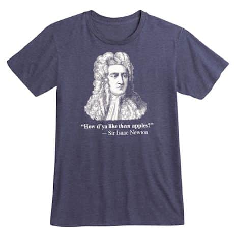 Famous Quotes T-shirt - Newton