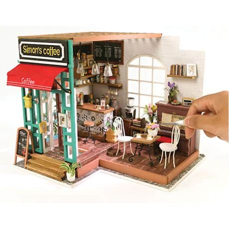 DIY Miniature Coffee Shop Kit