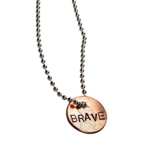 Personalized Hand-Stamped Penny Necklace