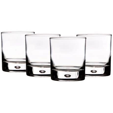 Home Essentials Red Series Bubble Tumblers Set of 4