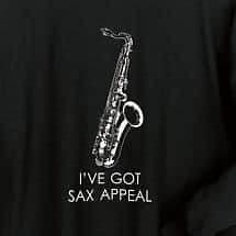 Alternate image Sax Appeal Saxophone Hoodie