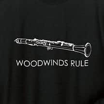 Alternate image Woodwinds Rule Clarinet Hoodie