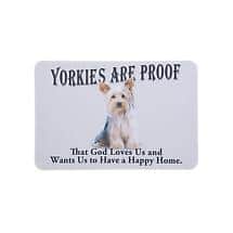 Dog Breed Doormat - Yorkie