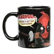 Alternate image Exclusive Deadpool Warped Skin Magic Heat-Changing Mug 12 Oz Ceramic