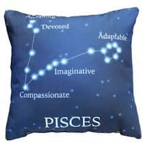 Alternate image Horoscope Navy Blue Decorative Throw Pillow