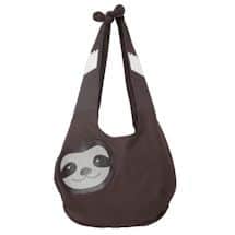 Alternate image Sloth Hobo Bag - Sublimated Cross Body Bag with Shoulder Strap