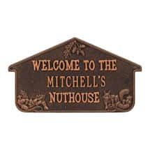 Personalized Nuthouse Lawn Plaque