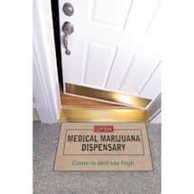 Alternate image High Cotton Front Door Welcome Mats - Open: Medical Marijuana Dispensary
