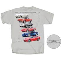 Alternate image Corvette Through The Years Shirts