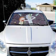 Alternate image Rick & Morty Auto Windsheild Car Sun Shade