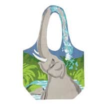 Alternate image Animal Shaped Handle Tote Bag