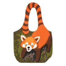 Alternate image Animal Shaped Handle Tote Bag