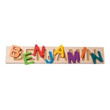 Alternate image Personalized Children's Wooden Name Puzzles
