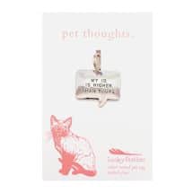 Alternate image Non-Engraved Pet Thoughts Pet Tags
