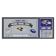 NFL Ticket Runner Rug-Baltimore Ravens