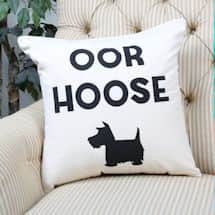 Alternate image Oor Hoose Scottish Terrier Cusion & Pillow Cover - 18 Inches Square