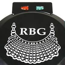Alternate image Ruth Bader Ginsburg (RBG) Waffle Maker